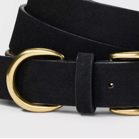 Universal Thread Double Harness Metal Loop Belt – Black – Size M – NWOT - Picture 3 of 3